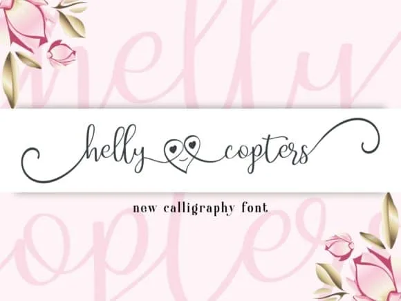 Helly Copters Font