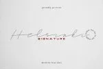 Helsinki Signature Font