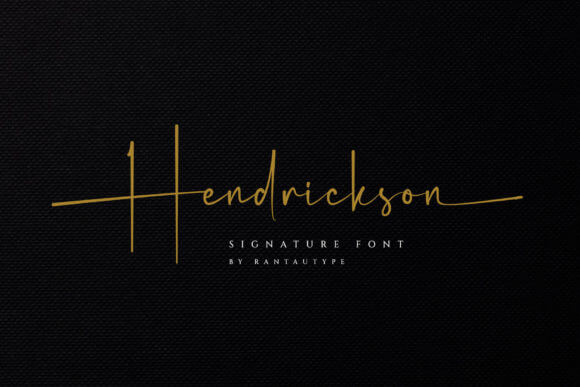 Hendrickson Font