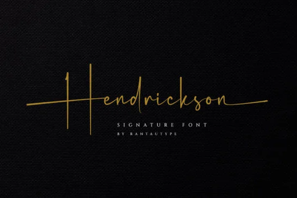 Hendrickson Font