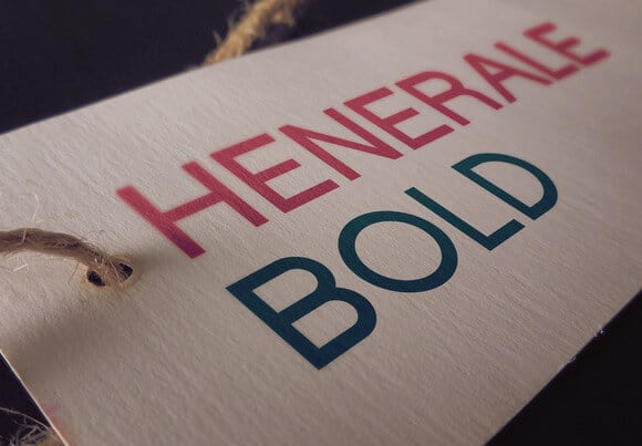 Henerale Bold Font