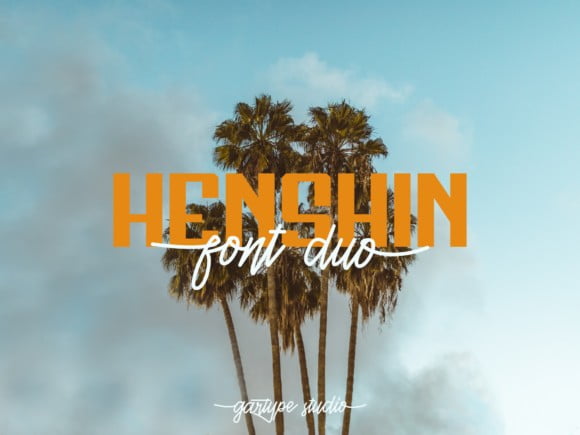 Henshin Duo Font