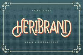 Heribrand Classic Vintage Font
