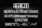 Herison Font