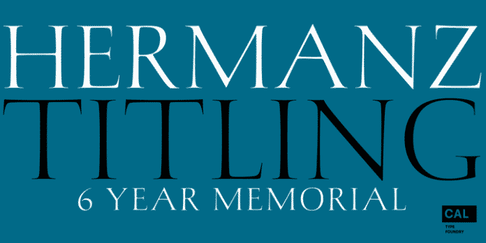 Hermanz Titling Regular Font