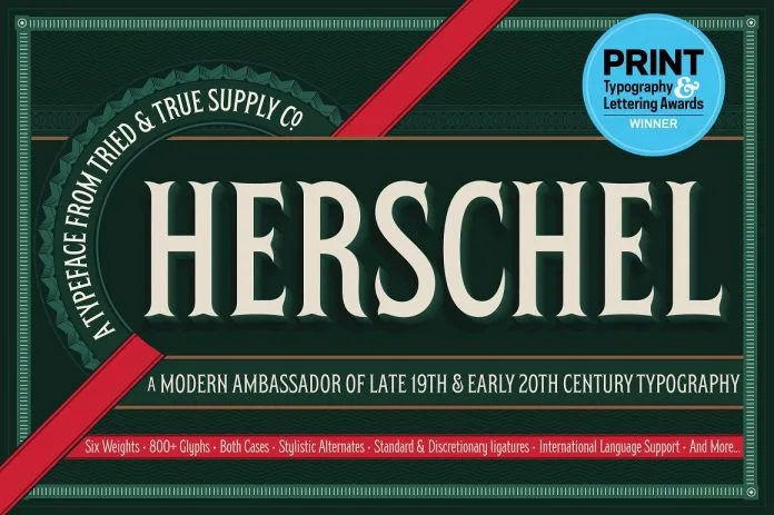 Herschel Font Herschel Font