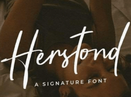 Herstond - Luxury Signature Font