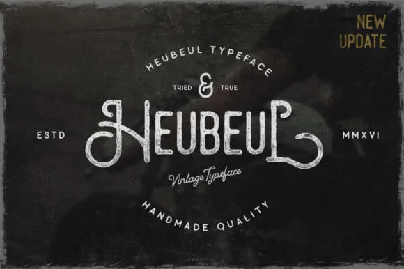 Heubeul Font