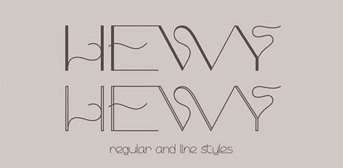 Hewy Font