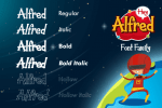 Hey Alfred Font