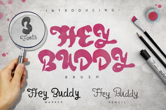 Hey Buddy Font