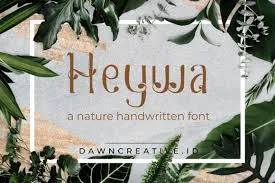 Heywa Font