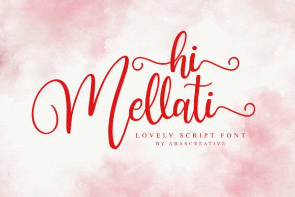 Hi Mellati - Lovely Script Font