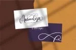 Hi Virginia Handlettering Font