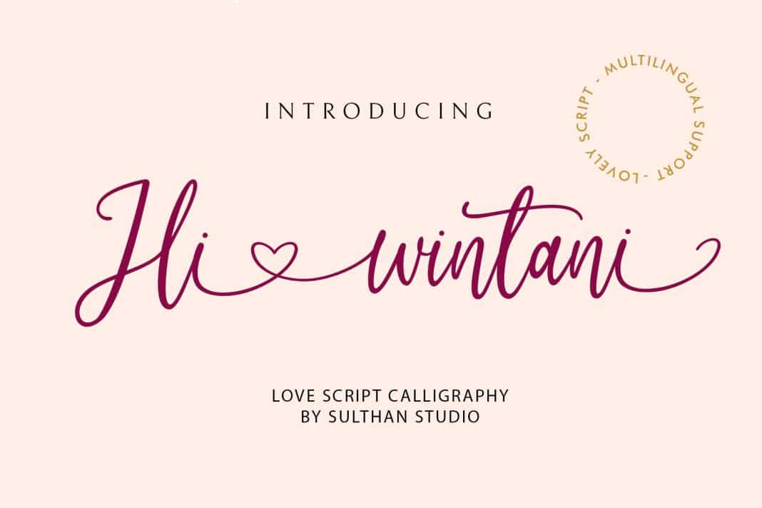 Hi Wintani Font