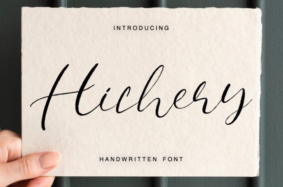 Hichery Font