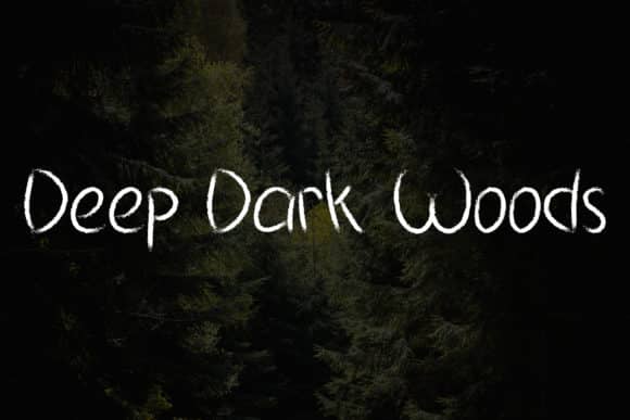 Hidden Woods Font