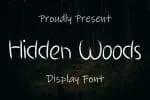 Hidden Woods Font