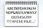 Hideaway Dry Brush Font