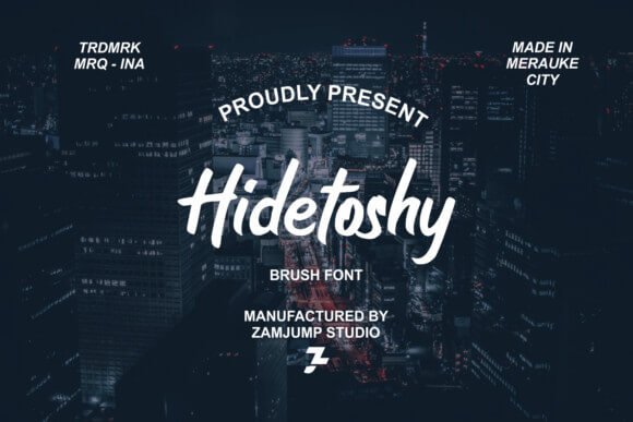 Hidetoshy Font