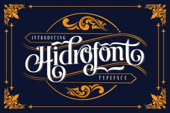 Hidrofont Font