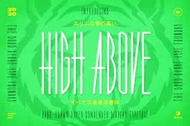 High Above Typeface
