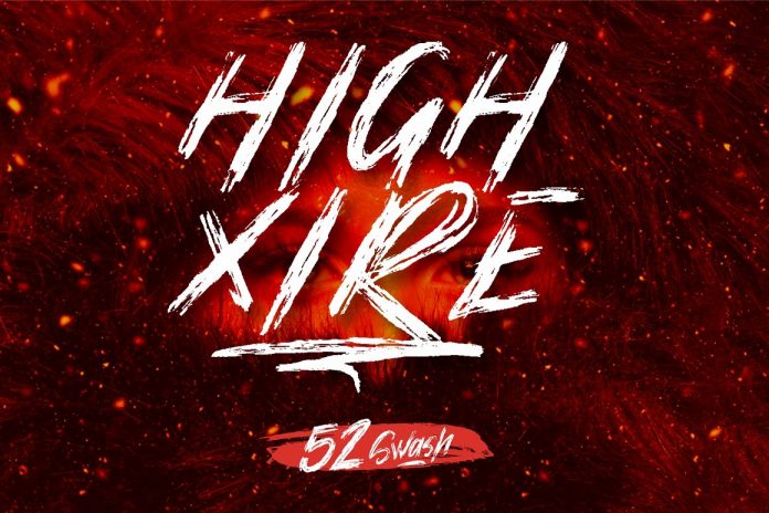 High Xire (EXTRAS 52 SWASH!) Font