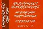 High Xire (EXTRAS 52 SWASH!) Font