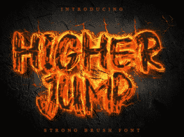 Higher Jump Font