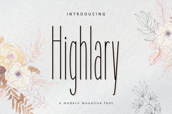 Highlary Font