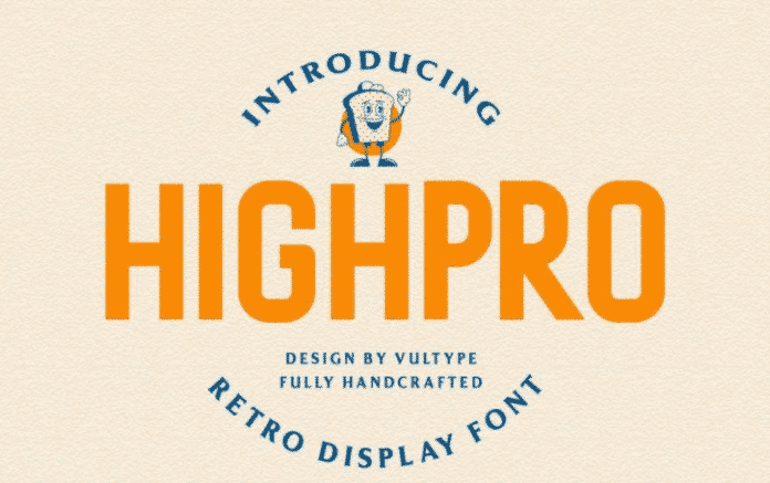 Highpro Condensed Font