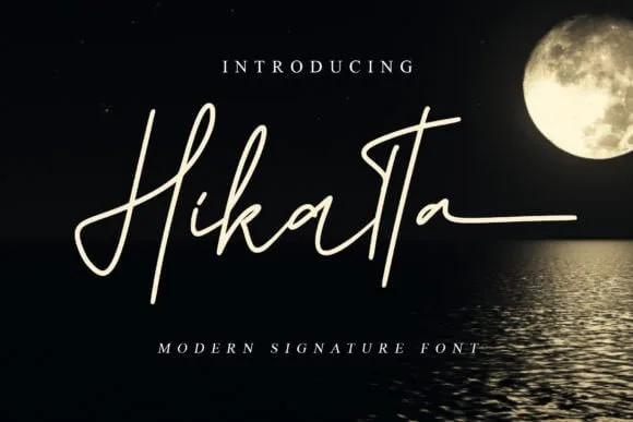 Hikatta Font