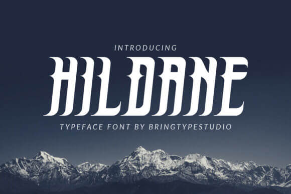 Hildane Font