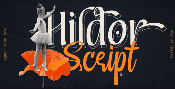 Hildor Script Family - 3 Styles Font