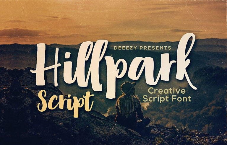 Hillpark Script Font Free Download