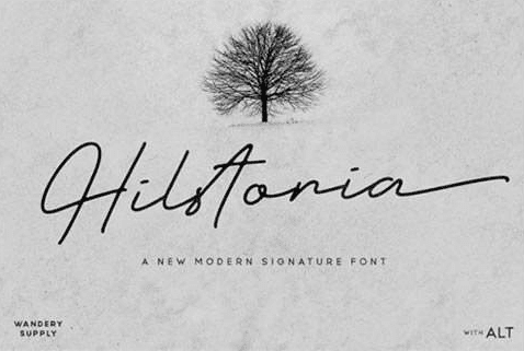 Hilstoria Font