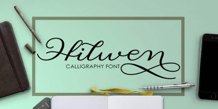 Hilwen Script Font