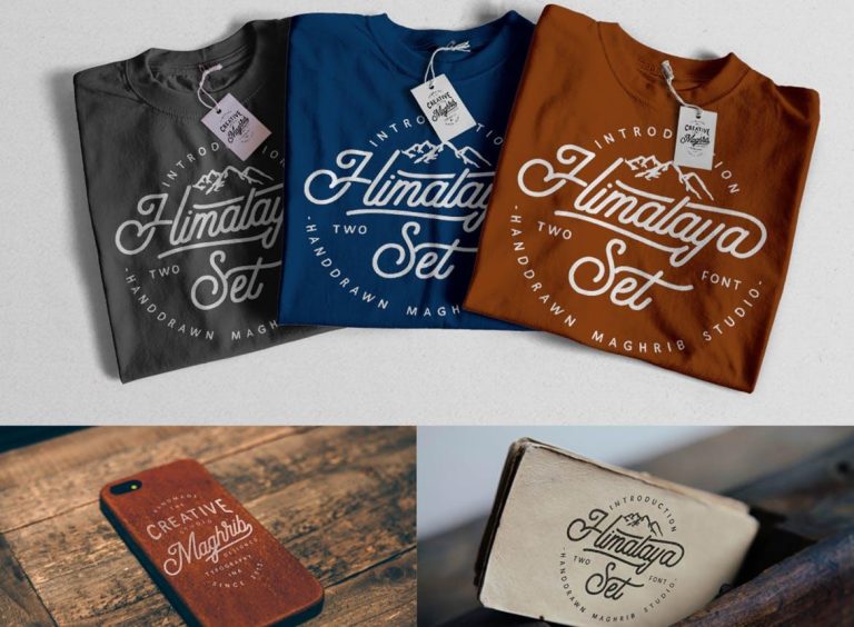 Himalaya Set Type Font Free Download