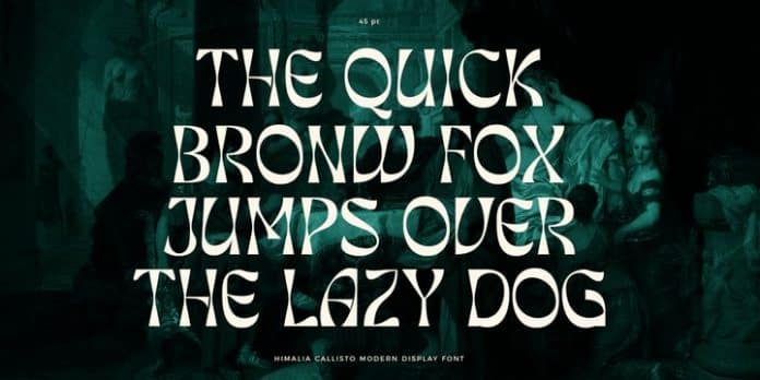 Himalia Callisto Font