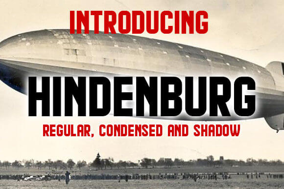 Hindenburg Font