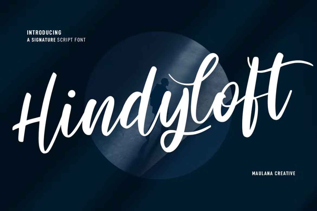 Hindyloft Signature Script Font