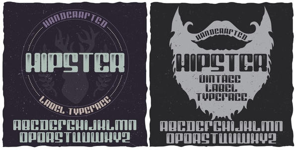 Hipster Label Font