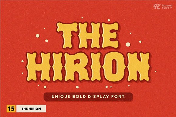 Hirion font