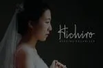 Hiroshima - a stylish handwritten font