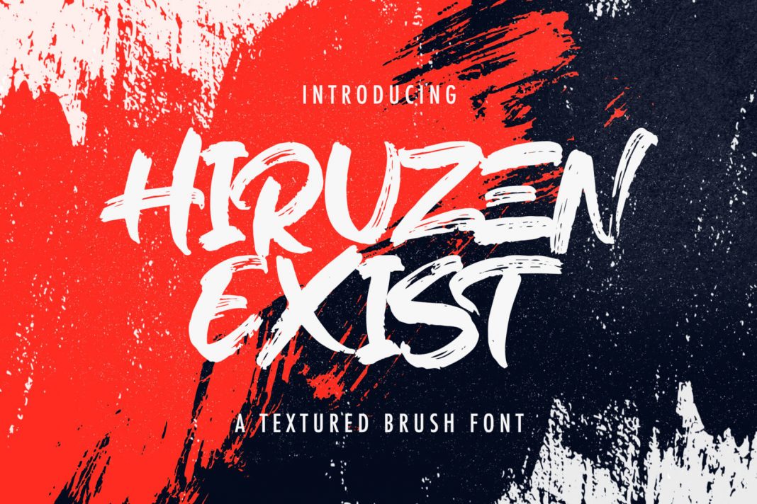 Hiruzen Exist Font Font