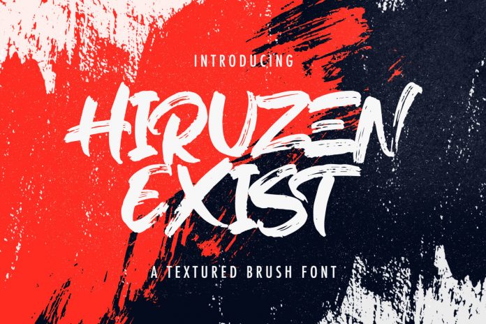 Hiruzen Exist Font Font