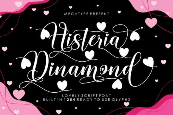 Histeria Dinamond Font
