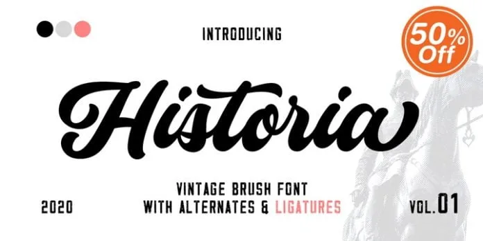 Historia Script Font