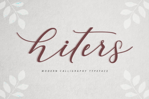 Hiters Font