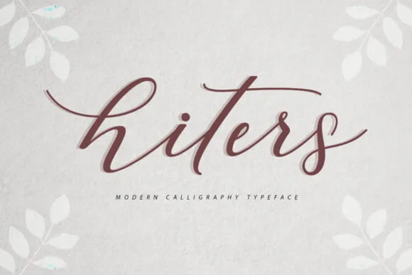 Hiters Font